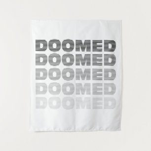 Doomed Throw Tapestry