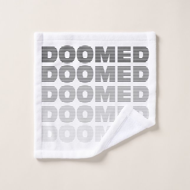 Doomed Throw  Wash Cloth (Wash Cloth)