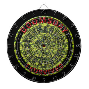 Doomsday - I survived Maya Prophecy Dartboard