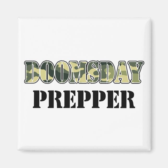 DoomsDay Prepper Magnet (Front)