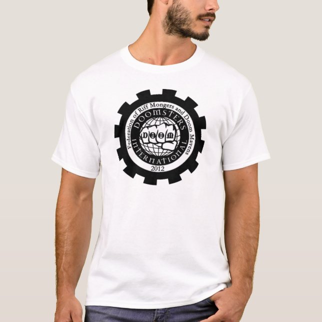 Doomsters International  Black Version T-Shirt (Front)