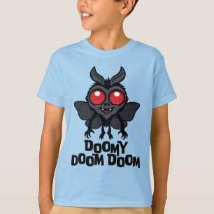 Doomy Doom Doom Cute Mothman Cryptid T-Shirt