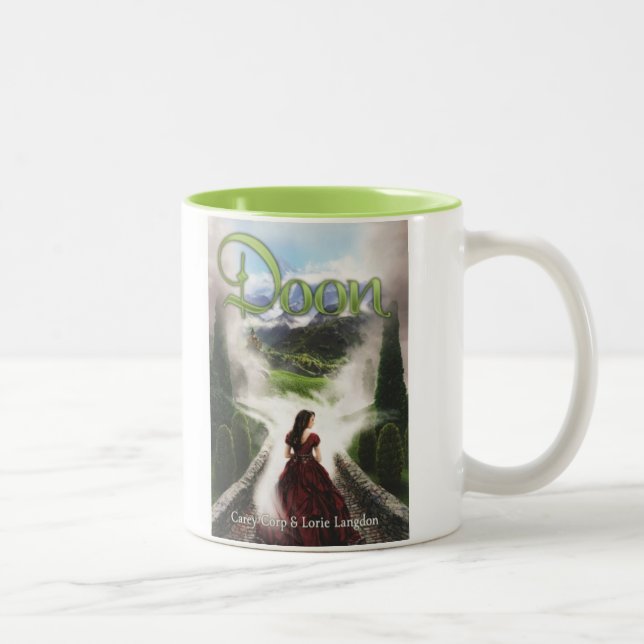 Doon: Keep Calm and Cross the Bridge Two-Tone Coffee Mug (Right)