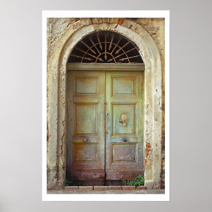 Door-Acciaroli,Italy Poster