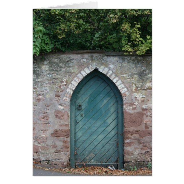 Door at Bishops Lydeard, Somerset, UK (Front)