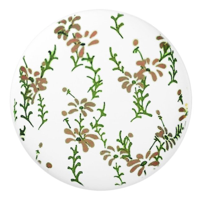 DOOR CERAMIC PULL ART DESIGN  STYLE  (Front)