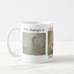 Door County Cherry Blossom Coffee Mug