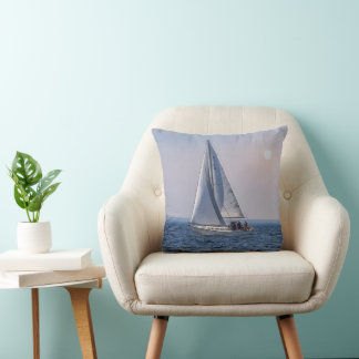 Door County Sailboat – Lake Michigan Blank Cushion