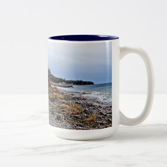 Door County Two-Tone Mug (Right)