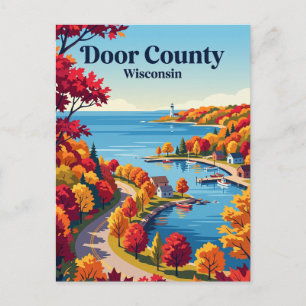 Door County USA Postcard