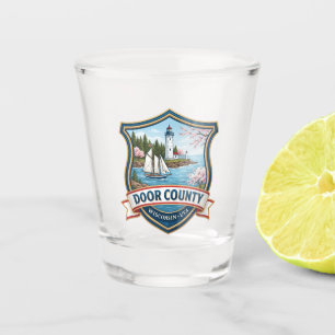 Door County USA Shot Glass