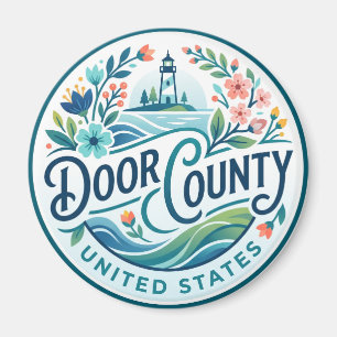 Door County Wisconsin Magnet