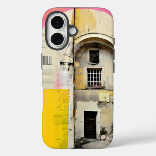 Door Grunge ruin iPhone 16 Case