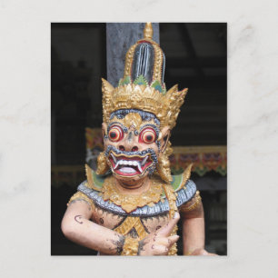 Door guardian postcard