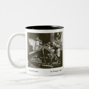Door Gunner Two-Tone Coffee Mug