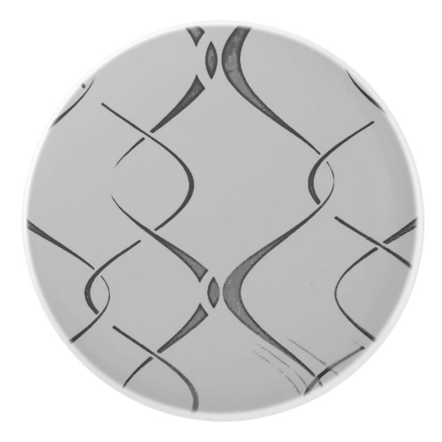 DOOR HANDLE CERAMIC PULL   (Front)