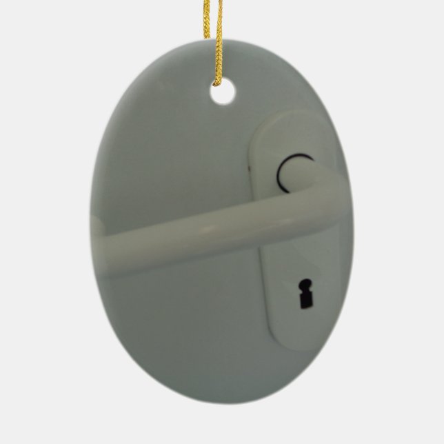 door handle ceramic tree decoration (Back)