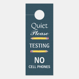 Door Hanger - Quiet - Testing