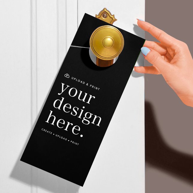 Door Hanger Your Design Upload (Creator Uploaded)