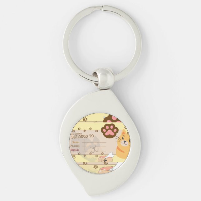 door key ring (Front)