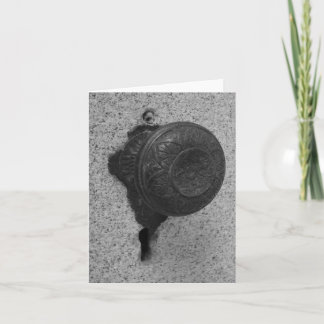 Door Knob - Note Card