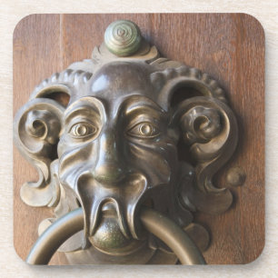 Door knocker at the Neue Residenz Coaster