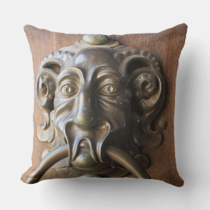 Door knocker at the Neue Residenz Cushion