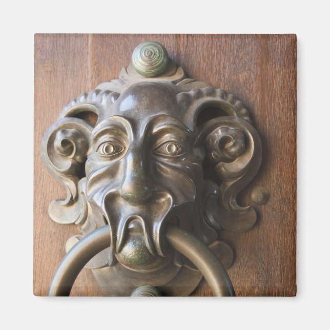 Door knocker at the Neue Residenz Magnet (Front)