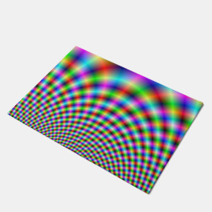 Door Mat Fanfare in Neon Lights