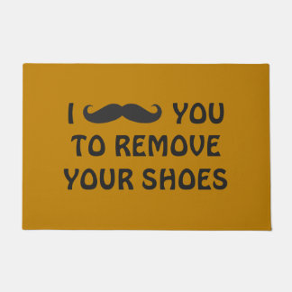 Door Mat - MUSTACHE YOU
