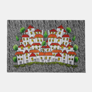 Door mat (Unique Hand-drawn)