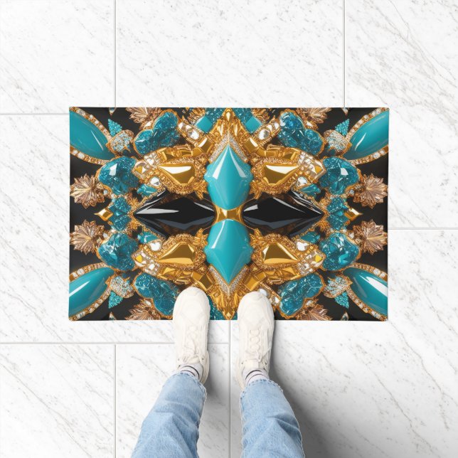 Door Mat with Bahamas Colours design (Indoor)