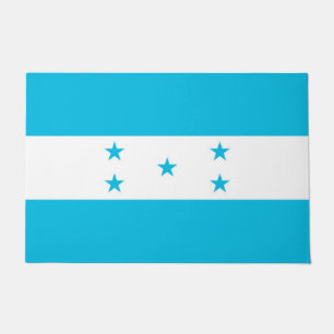 Door Mat with Flag of Honduras