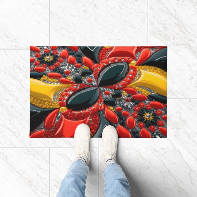 Door Mat with Germany Colours design (Indoor)