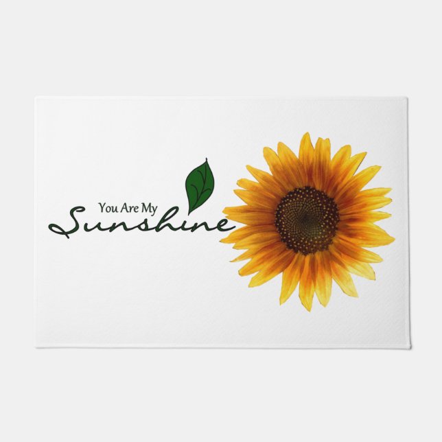 Door Mat - You Are My Sunshine (Front)