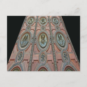 Door of St Stephen's Basilica, Budapest Postcard