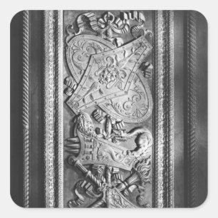 Door panel, Henri II style, c.1556 Square Sticker