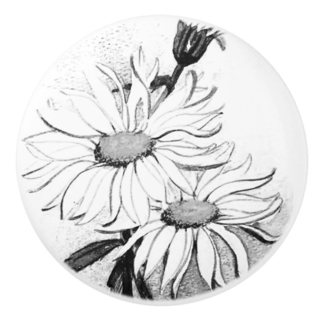 DOOR PULL DAISY DESIGN (Front)