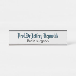 Door Sign Name Plate