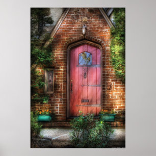 Door - Sweet as Gingerbread Poster