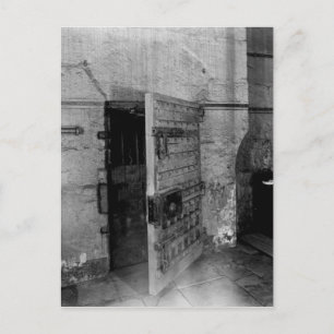 Door to Newgate Prison Postcard