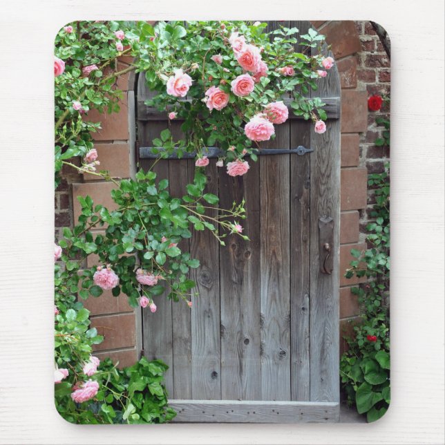 Door to the Secret Garden Mouse Pad (Front)