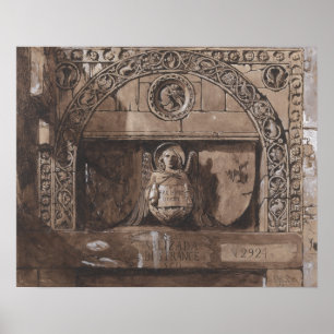 Doorhead of the Palazzo Contarini Poster
