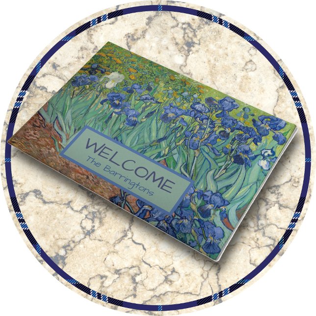 DOORMAT - Irises by Vincent van Gogh (Creator Uploaded)