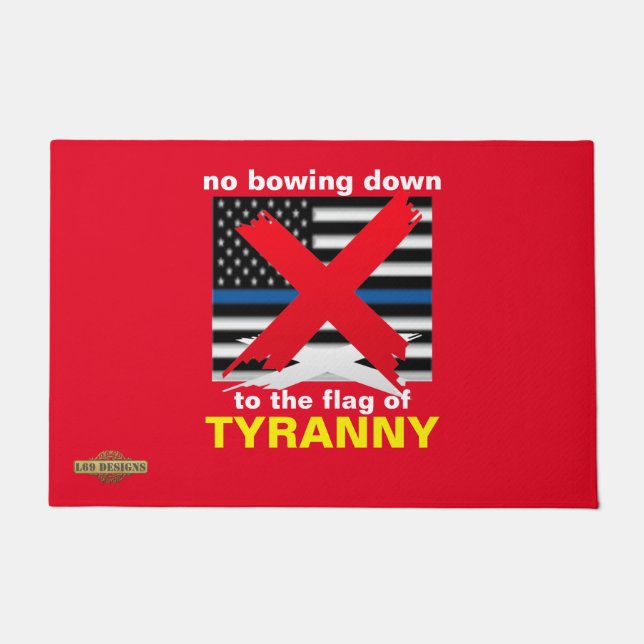 doormat "NO BOWING DOWN..." (Front)