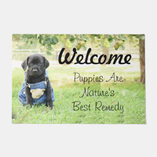 Doormat - Personalise Puppy Welcome Mat