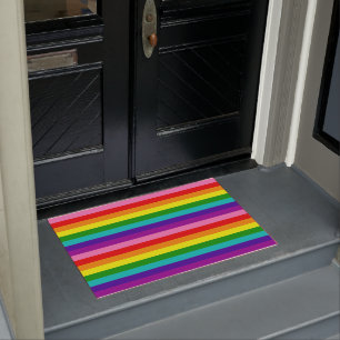 Doormat Rainbow Flag LGBTQIA Gay Pride