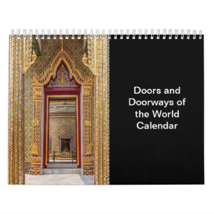 Doors and Doorways of the World Calendar