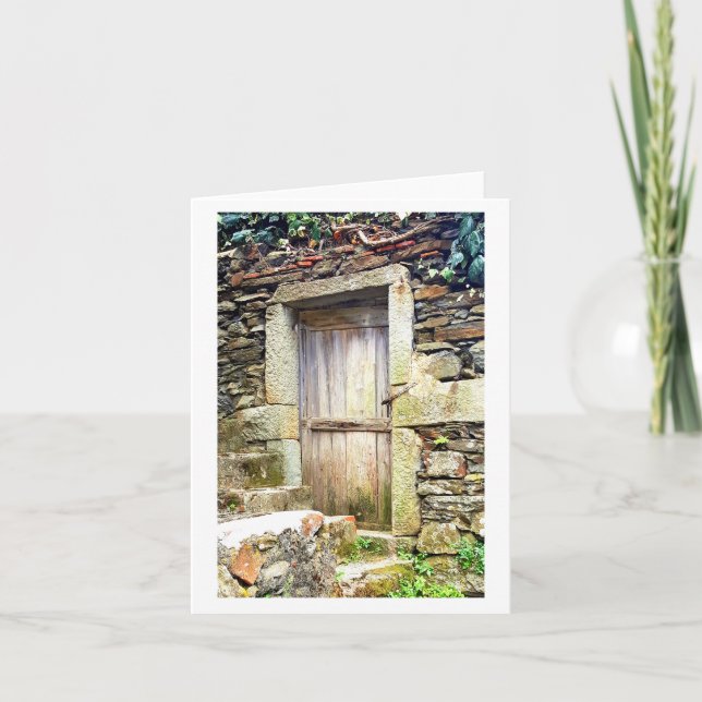 Doors from the Cinque Terre Note Card (Front)