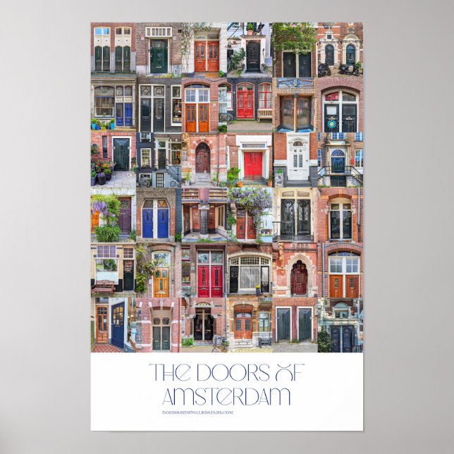 Doors of Amsterdam Poster (Front)